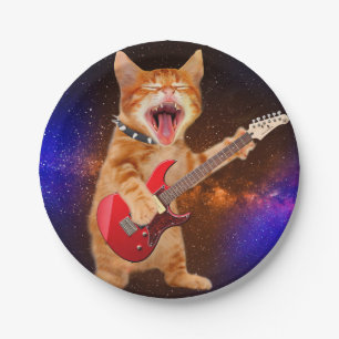 Plato De Papel Rock star