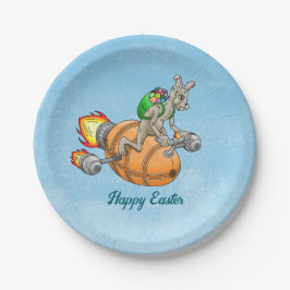 Plato De Papel Rocket Bunny