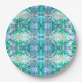 Plato De Papel Romantic Floral Eastern – Elegant Boho Fantasy