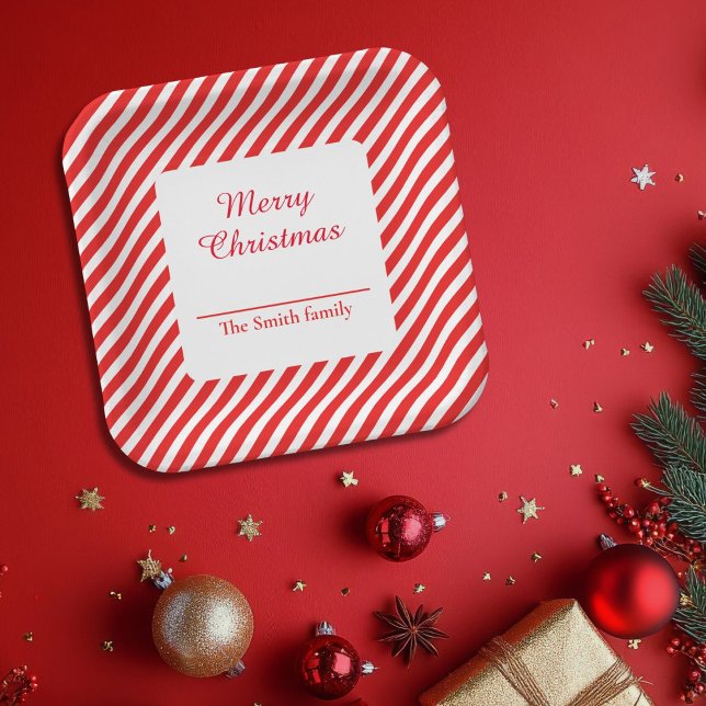 Plato De Papel Ropa blanca y roja (Subido por el creador)