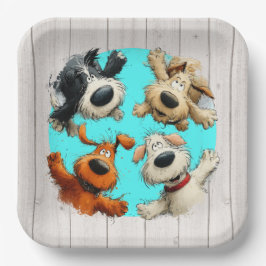 Plato De Papel ROPA EN TODAS LAS OCASIONES O Festividades