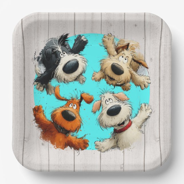 Plato De Papel ROPA EN TODAS LAS OCASIONES O Festividades (Anverso)