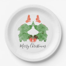 Rorschach Inkblot Los Elves de Santa