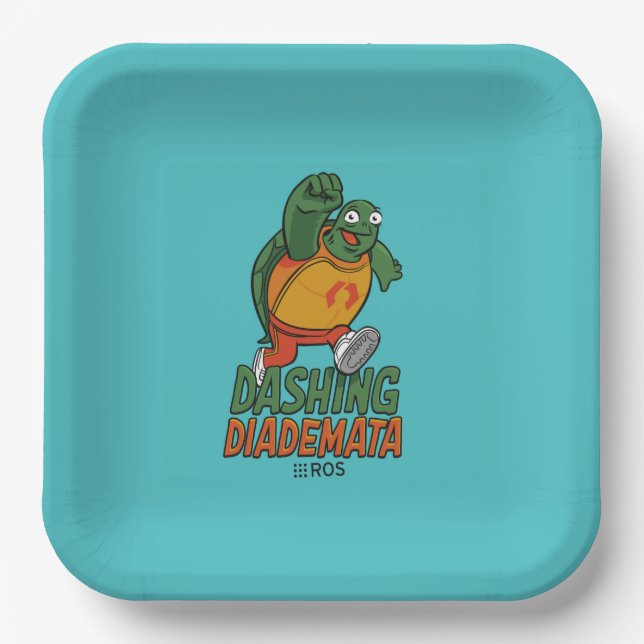 Plato De Papel ROS Dashing Diademata (Anverso)