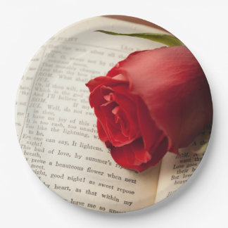 Plato De Papel Rose on Shakespeare