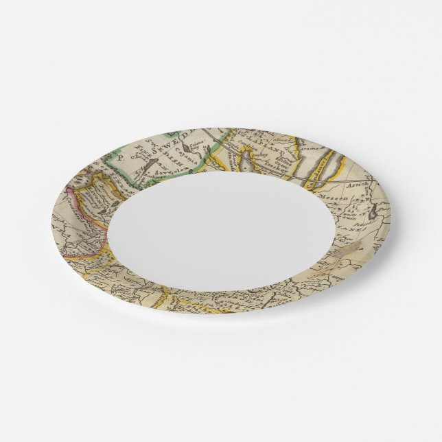 Plato De Papel Rusia o Moscú (Angular)