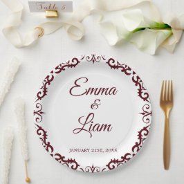 Plato De Papel Rustic Mexican Wedding Paper Plates – Papel Picado