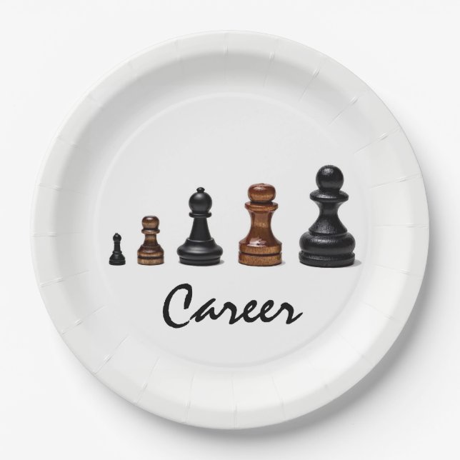 Plato De Papel Ruta de carrera (Anverso)