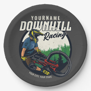 Plato De Papel Ruta personalizada para ciclismo de montaña de Car