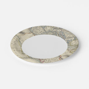 Plato De Papel Ruta terrestre a India