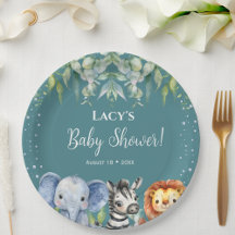 Safari Baby Shower de animales de la jungla