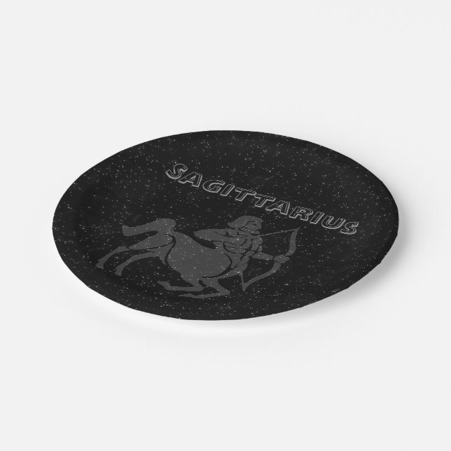 Plato De Papel Sagittarius translucent (Angular)