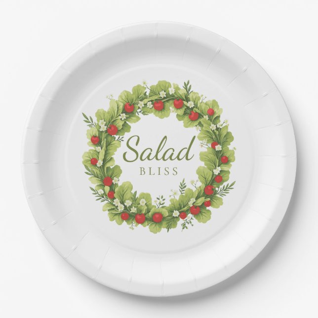 Plato De Papel Salad Bliss (Anverso)