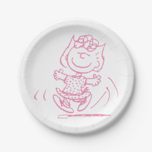 Plato De Papel Sally Brown Dancing