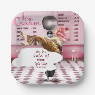 Plato De Papel Salón de helados ha sido escogida