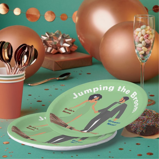 Plato De Papel Saltando del baño (Multi)