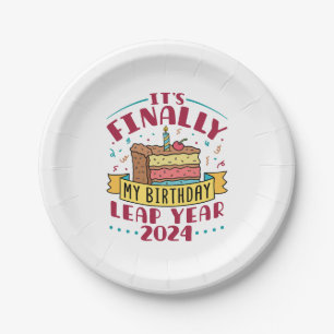 Plato De Papel Salto año 2024 es mi cumpleaños