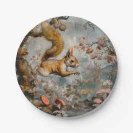 Plato De Papel Salto - Placas redondas de papel