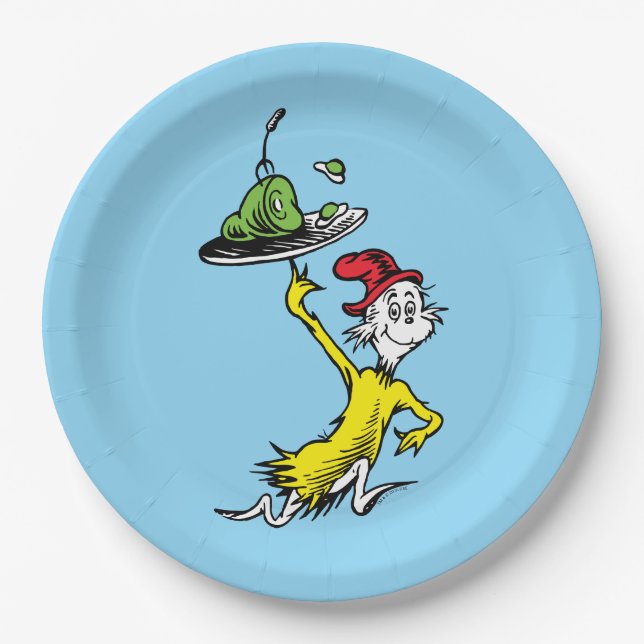 Plato De Papel Sam soy yo (Anverso)