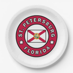 Plato De Papel San Petersburgo Florida