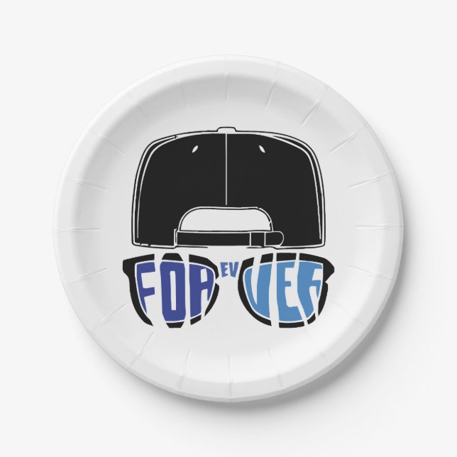 Plato De Papel Sandlot Forever (Anverso)