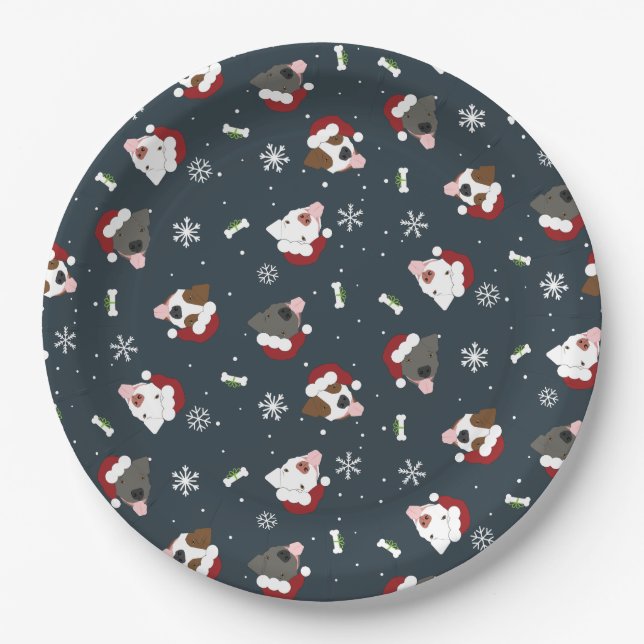 Plato De Papel Santa Dogs (Anverso)