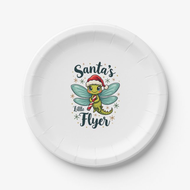 Plato De Papel Santa Dragoni (Anverso)