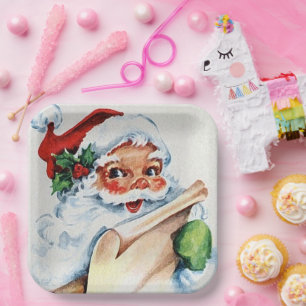 Plato De Papel Santa María