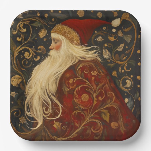 Plato De Papel Santa María (Anverso)