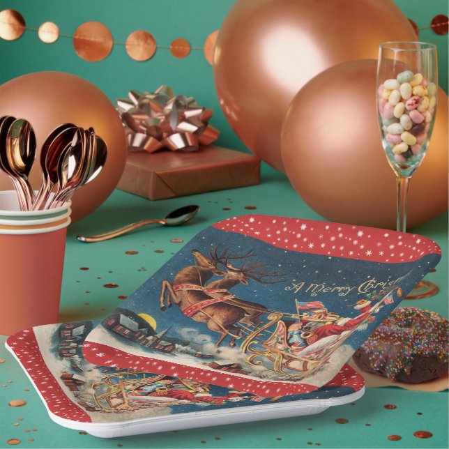 Plato De Papel Santa Patriótica (Multi)