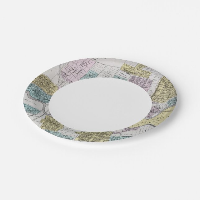Plato De Papel Santa Rosa, California 5 (Angular)