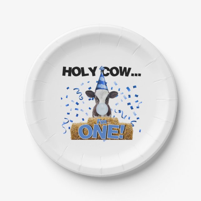 Plato De Papel Santo Cuerpo, soy uno (Anverso)