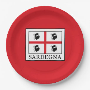 Plato De Papel Sardegna