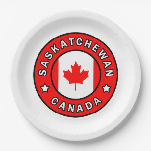 Plato De Papel Saskatchewan Canada