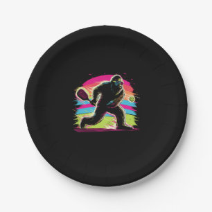 Plato De Papel Sasquatch de los años 1980