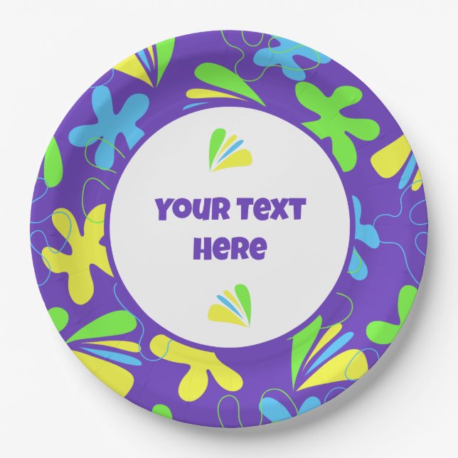 Plato De Papel Savia (Anverso)