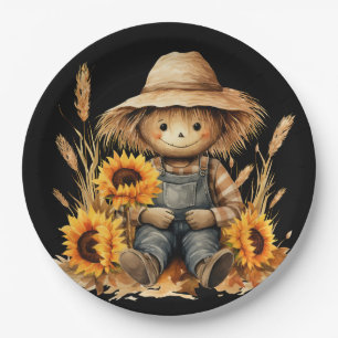 Plato De Papel Scarecrow
