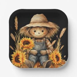 Plato De Papel Scarecrow Apron