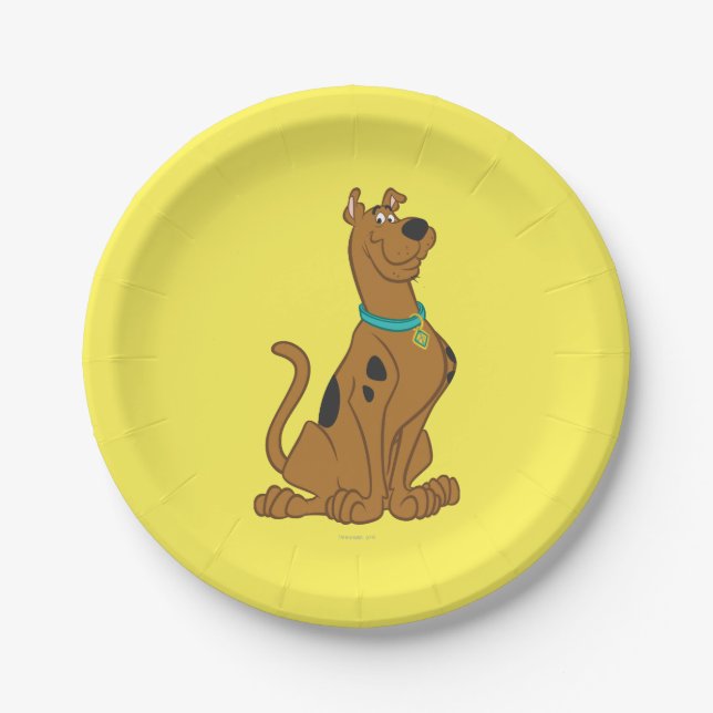 Plato De Papel Scooby-Doo Cuter Thate (Anverso)