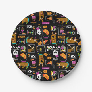 Plato De Papel Scooby-Doo | Patrón Scooby-Doo de Halloween