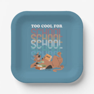 Plato De Papel Scooby-Doo También Guay Para La Escuela