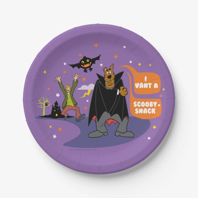 Plato De Papel Scooby-Doo | Vant a Scooby Snack (Anverso)