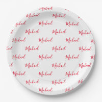 Script de nombre rojo personalizado