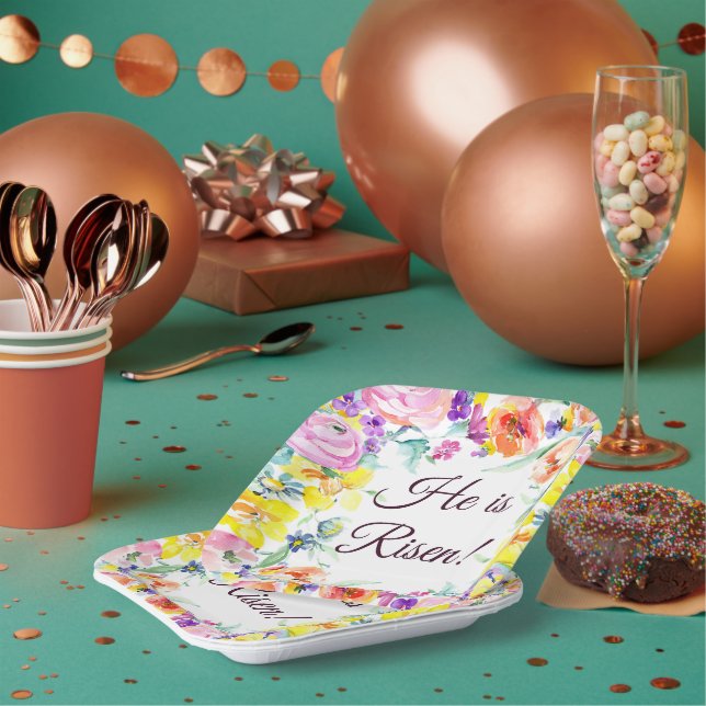 Plato De Papel ¡Se levanta! placas de papel (Multi)