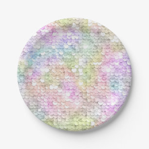 Plato De Papel Secuencias que desgarran el corazón arcoiris