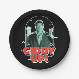 Plato De Papel Seinfeld Kramer - ¡Giddy Up!