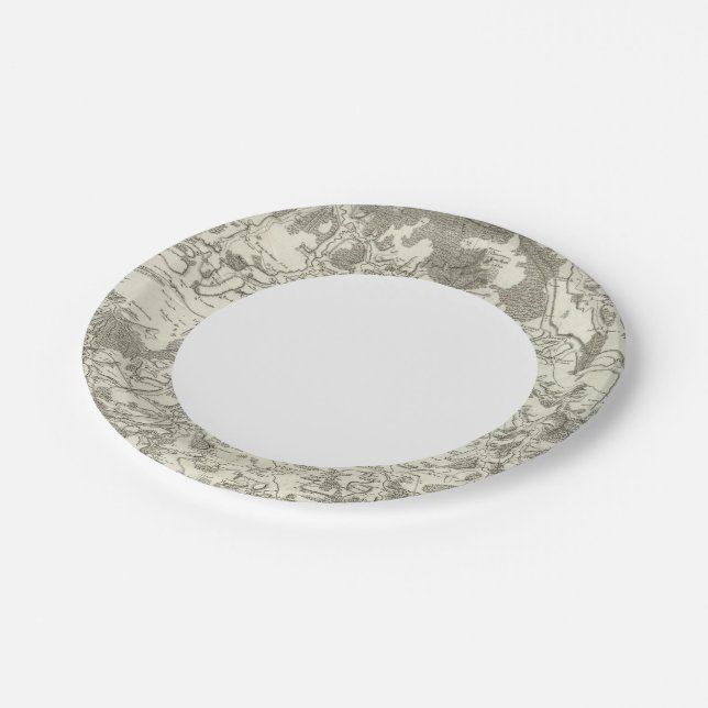 Plato De Papel Semur, Montbard (Angular)