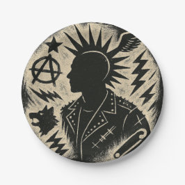 Plato De Papel Señal a la Rebelión