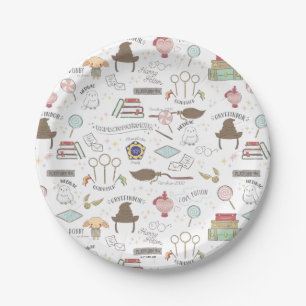 Plato De Papel Sencillo Baby Shower de Harry Potter