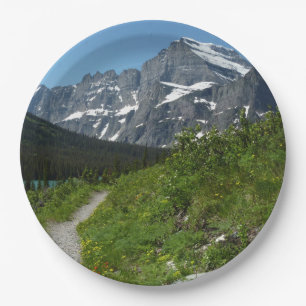 Plato De Papel Sendero Josephine Lake con Monte Guild en Glacier